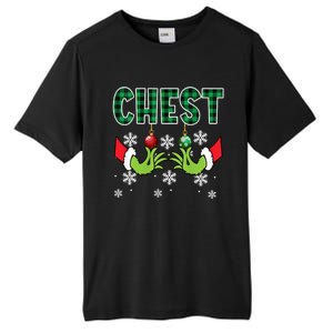 Chest Nuts Christmas Cute Gift Funny Matching Couple Chestnuts Gift Tall Fusion ChromaSoft Performance T-Shirt