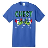 Chest Nuts Christmas Cute Gift Funny Matching Couple Chestnuts Gift Tall T-Shirt