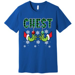 Chest Nuts Christmas Cute Gift Funny Matching Couple Chestnuts Gift Premium T-Shirt