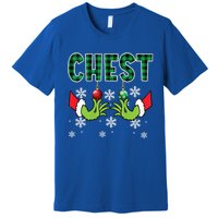 Chest Nuts Christmas Cute Gift Funny Matching Couple Chestnuts Gift Premium T-Shirt