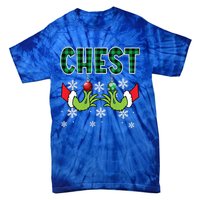 Chest Nuts Christmas Cute Gift Funny Matching Couple Chestnuts Gift Tie-Dye T-Shirt