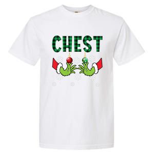 Chest Nuts Christmas Cute Gift Funny Matching Couple Chestnuts Gift Garment-Dyed Heavyweight T-Shirt