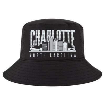 Charlotte North Carolina City Cool Comfort Performance Bucket Hat