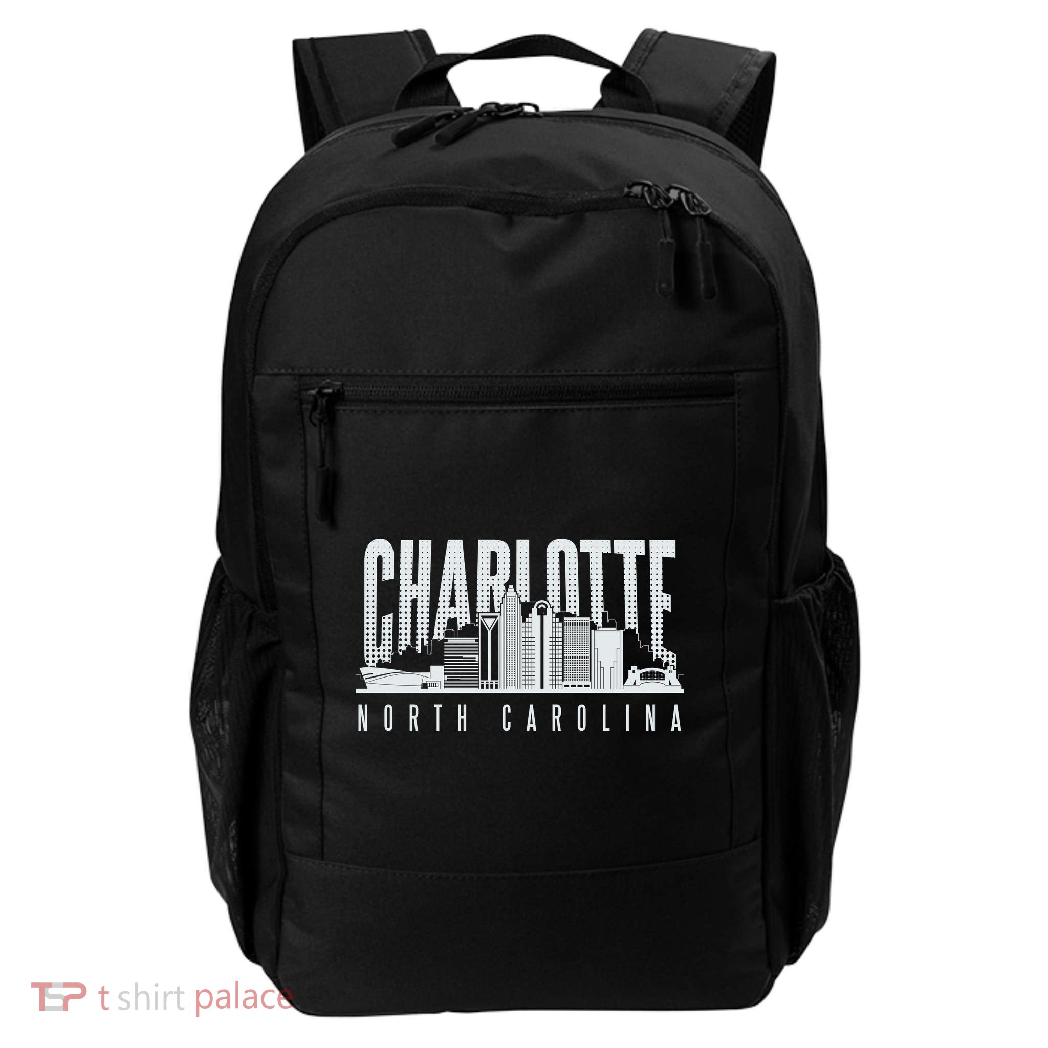 Charlotte North Carolina City Daily Commute Backpack