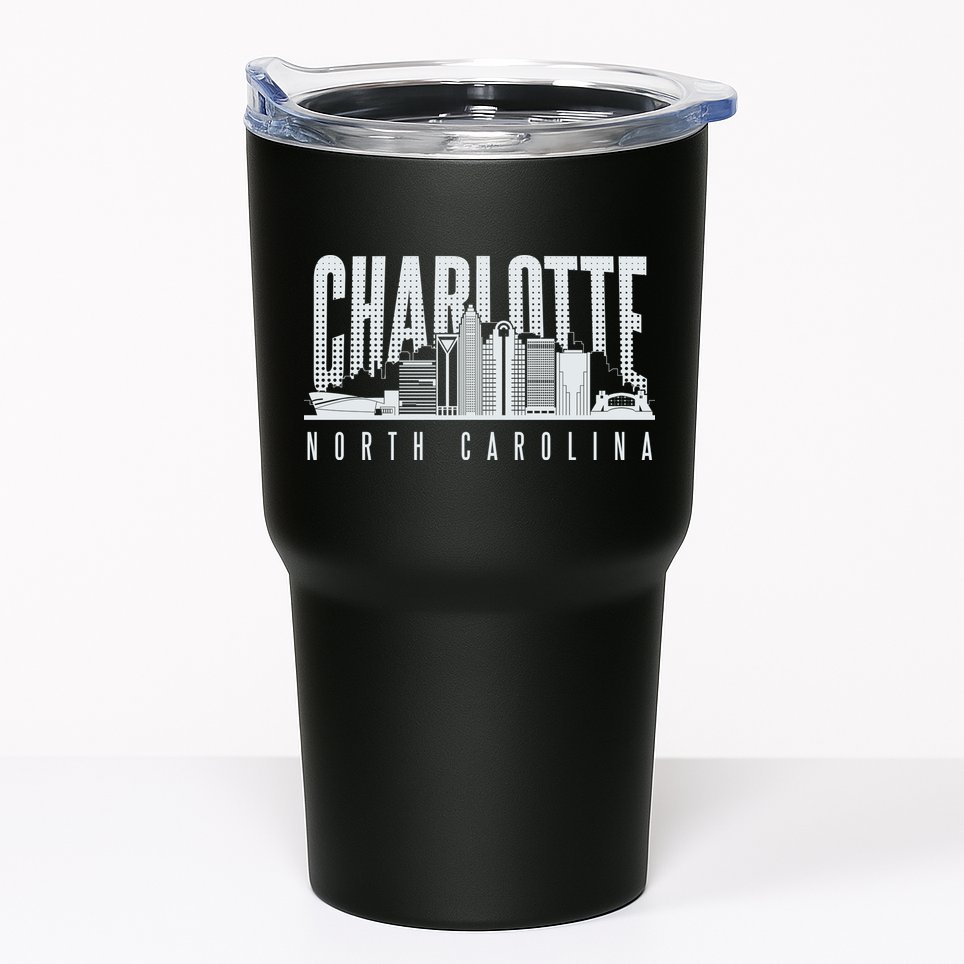 Charlotte North Carolina City Tumbler