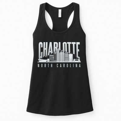 Charlotte North Carolina City Womens Tank Top