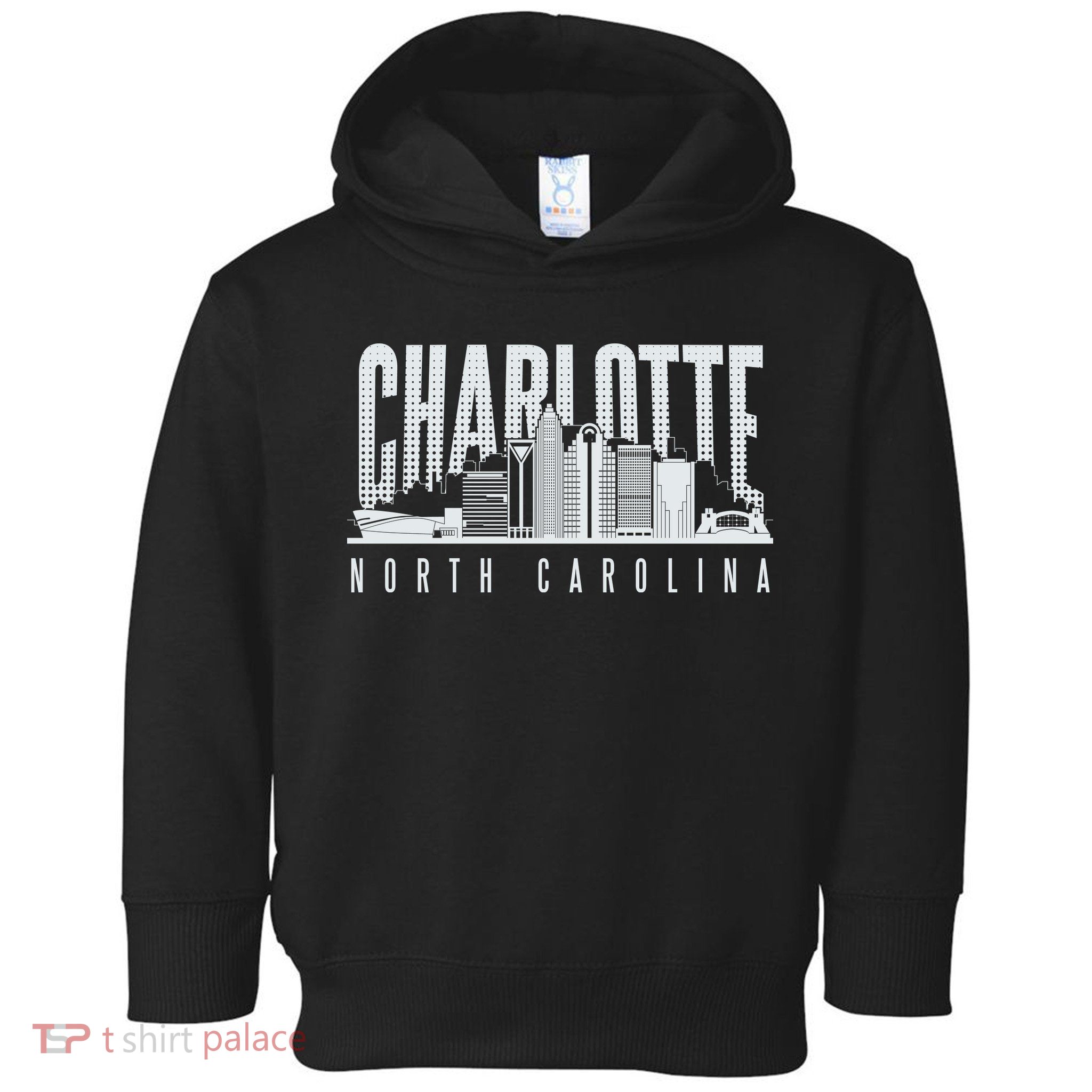 Charlotte North Carolina City Toddler Hoodie