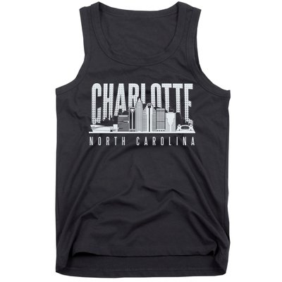 Charlotte North Carolina City Tank Top