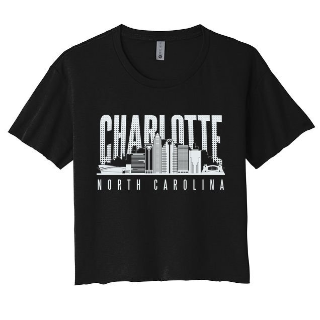 Charlotte North Carolina City Crop Top