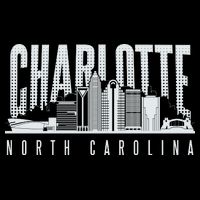 Charlotte North Carolina City Zip Tote Bag