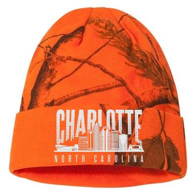 Charlotte North Carolina City Kati Licensed 12" Camo Beanie