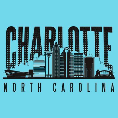 Charlotte North Carolina City T-Shirt