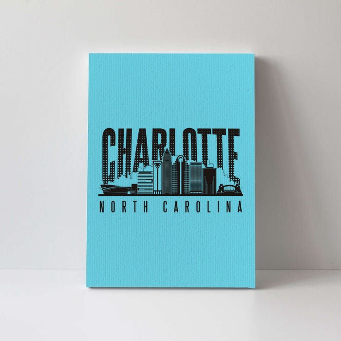 Charlotte North Carolina City Canvas