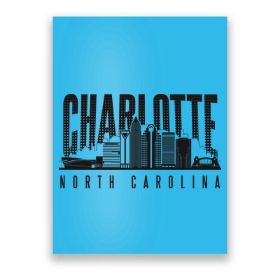 Charlotte North Carolina City Poster