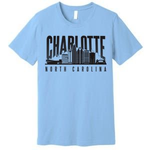 Charlotte North Carolina City Premium T-Shirt