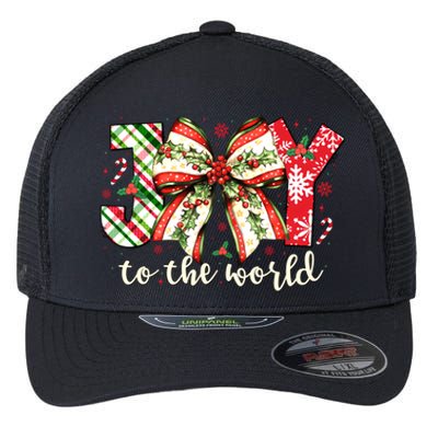 Christmas Nativity Christian Birth Of Jesus Joy To The World Flexfit Unipanel Trucker Cap