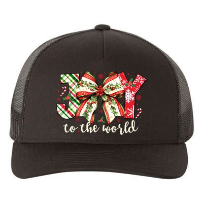 Christmas Nativity Christian Birth Of Jesus Joy To The World Yupoong Adult 5-Panel Trucker Hat