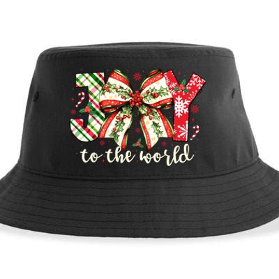 Christmas Nativity Christian Birth Of Jesus Joy To The World Sustainable Bucket Hat