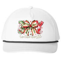 Christmas Nativity Christian Birth Of Jesus Joy To The World Snapback Five-Panel Rope Hat