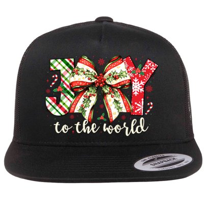 Christmas Nativity Christian Birth Of Jesus Joy To The World Flat Bill Trucker Hat