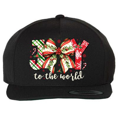 Christmas Nativity Christian Birth Of Jesus Joy To The World Wool Snapback Cap