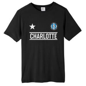 Charlotte North Carolina Soccer Jersey Tall Fusion ChromaSoft Performance T-Shirt