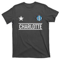 Charlotte North Carolina Soccer Jersey T-Shirt