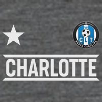 Charlotte North Carolina Soccer Jersey Tall T-Shirt