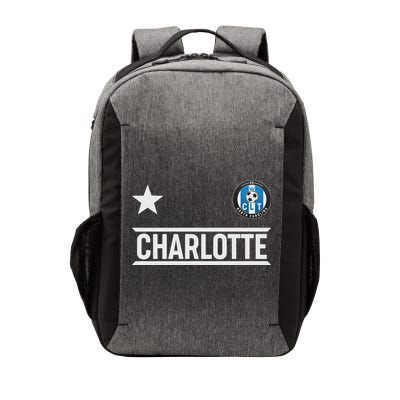 Charlotte North Carolina Soccer Jersey Vector Backpack