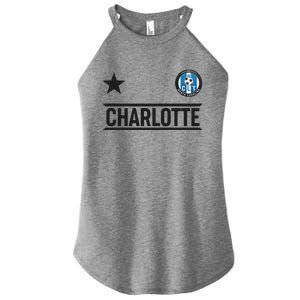 Charlotte North Carolina Soccer Jersey Women’s Perfect Tri Rocker Tank