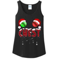 Chest Nuts Christmas Funny Matching Couple Chestnuts Ladies Essential Tank