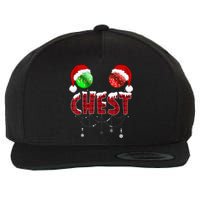 Chest Nuts Christmas Funny Matching Couple Chestnuts Wool Snapback Cap