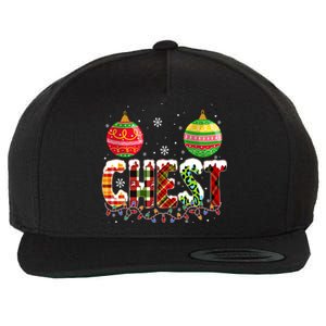 Chest Nuts Christmas Matching Couple Chestnuts Funny Gift Wool Snapback Cap