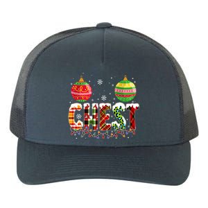 Chest Nuts Christmas Matching Couple Chestnuts Funny Gift Yupoong Adult 5-Panel Trucker Hat