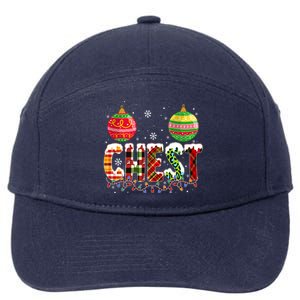 Chest Nuts Christmas Matching Couple Chestnuts Funny Gift 7-Panel Snapback Hat