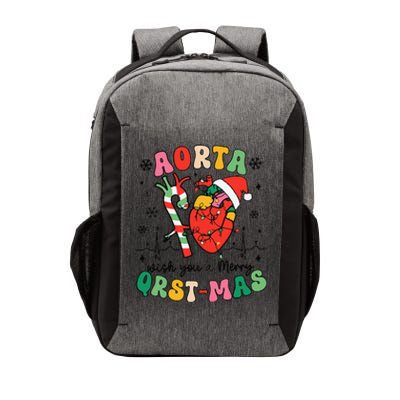 Cardiac Nurse Christmas Icu Cvicu Nurse Heart Anatomy Xmas Vector Backpack