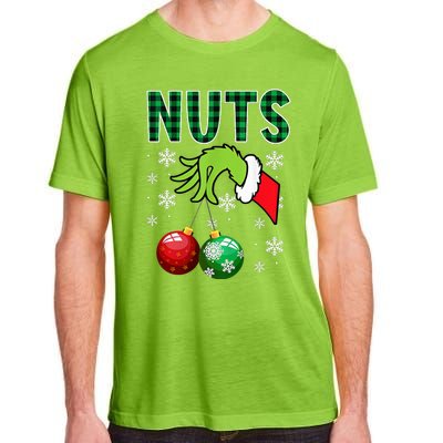 Chest Nuts Christmas  Funny Matching Couple Chestnuts  Adult ChromaSoft Performance T-Shirt