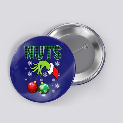 Chest Nuts Christmas  Funny Matching Couple Chestnuts  Button