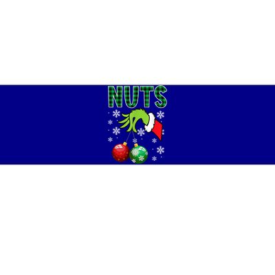 Chest Nuts Christmas  Funny Matching Couple Chestnuts  Bumper Sticker