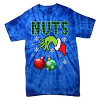 Chest Nuts Christmas  Funny Matching Couple Chestnuts  Tie-Dye T-Shirt