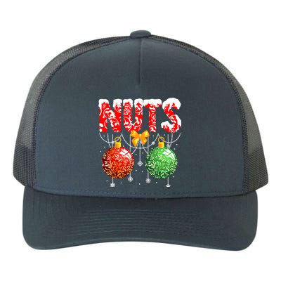 Chest Nuts Christmas Gift Matching Couple Chestnuts Meaningful Gift Yupoong Adult 5-Panel Trucker Hat