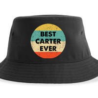 Carter Name Sustainable Bucket Hat