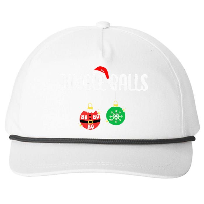 Chest Nuts Christmas Funny Matching Couple Chestnuts Snapback Five-Panel Rope Hat