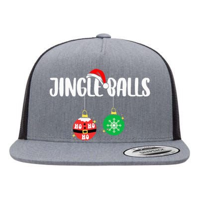 Chest Nuts Christmas Funny Matching Couple Chestnuts Flat Bill Trucker Hat