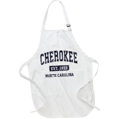Cherokee North Carolina NC Vintage Athletic Sports Design Apron