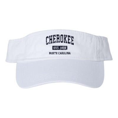Cherokee North Carolina NC Vintage Athletic Sports Design Visor