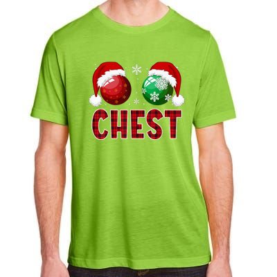 Chest Nuts Christmas Funny Matching Couple Chestnuts Adult ChromaSoft Performance T-Shirt