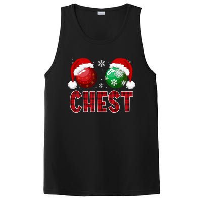 Chest Nuts Christmas Funny Matching Couple Chestnuts PosiCharge Competitor Tank