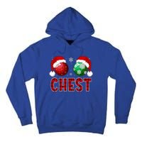 Chest Nuts Christmas Funny Matching Couple Chestnuts Tall Hoodie