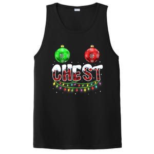 Chest Nuts Christmas Funny Matching Couple Chestnuts PosiCharge Competitor Tank